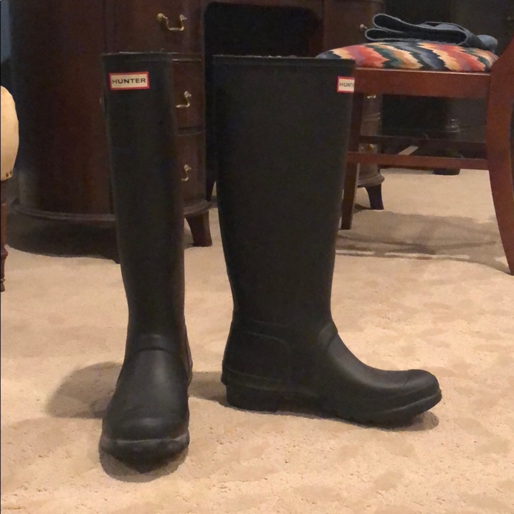 Hunter Rainboots Size 9